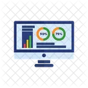 Grafico Analisis Estadisticas Icono