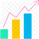 Grafico De Aumento Aumento Crecimiento Icono