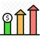 Grafico De Inversion Grafico De Finanzas Inversion Icono