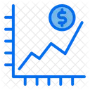 Estadistica Grafico Dinero Icono