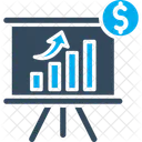 Grafico De Inversion Analisis Dolar Icono