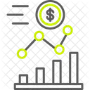 Grafico De Investimento Investimento Aumento Ícone