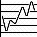 Grafico De Lineas Analisis De Datos Analisis Icono