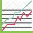 Grafico De Lineas Infografia Grafico Icono