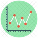 Grafico De Lineas Infografia Grafico Icon