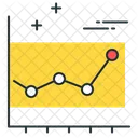 Grafico De Lineas Ml Icono