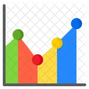 Grafico De Lineas Grafico De Crecimiento Grafico De Crecimiento Icono