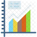 Grafico De Lineas Analisis Informe Icono