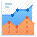 Grafico De Lineas Grafico De Lineas Comparar Icon