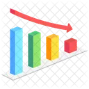 Grafico De Linhas Grafico Analise Ícone