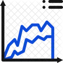 Diagrama Grafico Relatorio Ícone