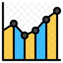 Grafico De Linha Ícone