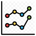 Grafico De Linha Ícone