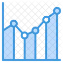 Grafico De Linha Ícone