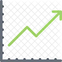 Grafico De Linhas Grafico Analise Ícone