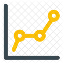 Grafico Estatisticas Financas Ícone