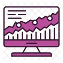 Tabla de marketing  Icono