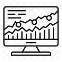 Tabla de marketing  Icono