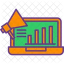 Tabla de marketing  Icono