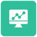 Monitoramento Grafico Analitico Ícone