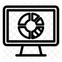 Diagrama Del Monitor Icono