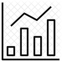 Gráfico de negociação  Ícone