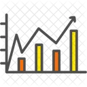 Gráfico de negociação  Ícone