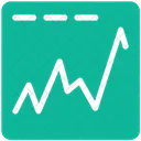 Negocios Grafico Grafico Ícone