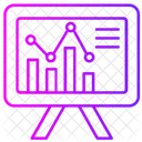 Grafico De Negocios Ícone