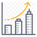 Grafico De Negocios Volumen De Negocios Facturacion Icono