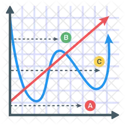 Gráfico de negócios  Ícone