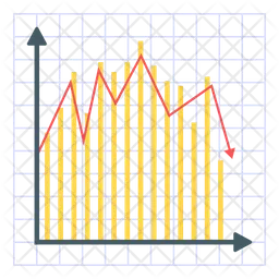 Gráfico de negocios  Icono