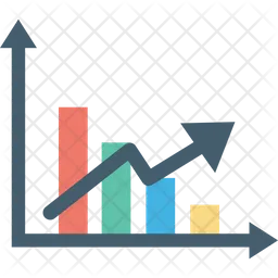 Gráfico de negócios  Ícone