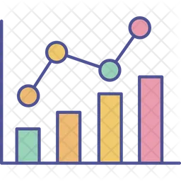Gráfico de negócios  Ícone