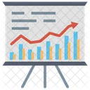 Grafico De Negocios Analise De Dados Analise Ícone