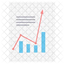 Gráfico de negócios  Ícone