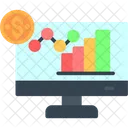 Gráfico de negócios  Ícone