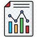 Grafico De Negocios Estatisticas Analises Ícone