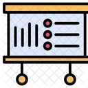 Gráfico de negocios  Icono