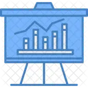 Gráfico de negocios  Icono