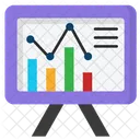 Grafico De Negocios Ícone