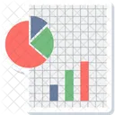 Gráfico de negocios  Icono
