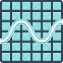 Grafico De Onda Senoidal Frequencia Forma De Onda Ícone