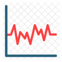 Grafico De Ondas Analises Estatisticas Ícone