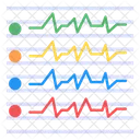 Grafico De Onda Sinusoidal Sinusoide Curvas Matematicas Icono