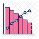 Grafico De Pareto Grafico De Barras Barra Ícone