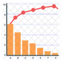 Diagrama de pareto  Ícone