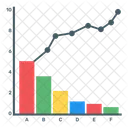 Diagrama de pareto  Ícone