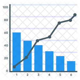 Diagrama de pareto  Ícone