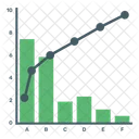 Diagrama de pareto  Ícone